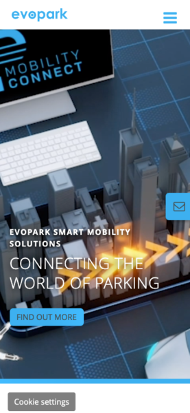 Evopark Landingpage Erstellung